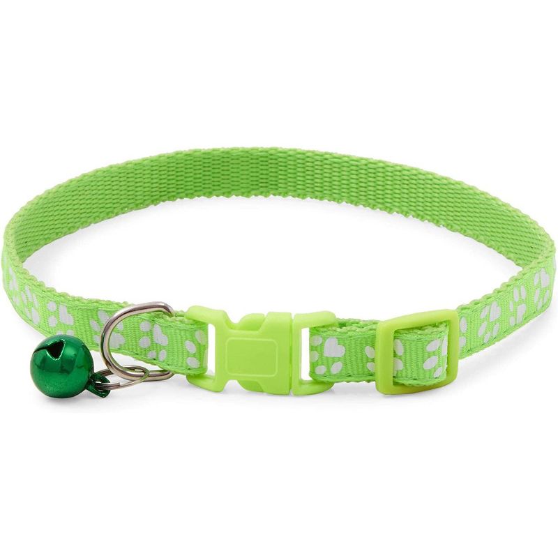 Country Brook Petz(R) Pink Leopard Print Cat Collar