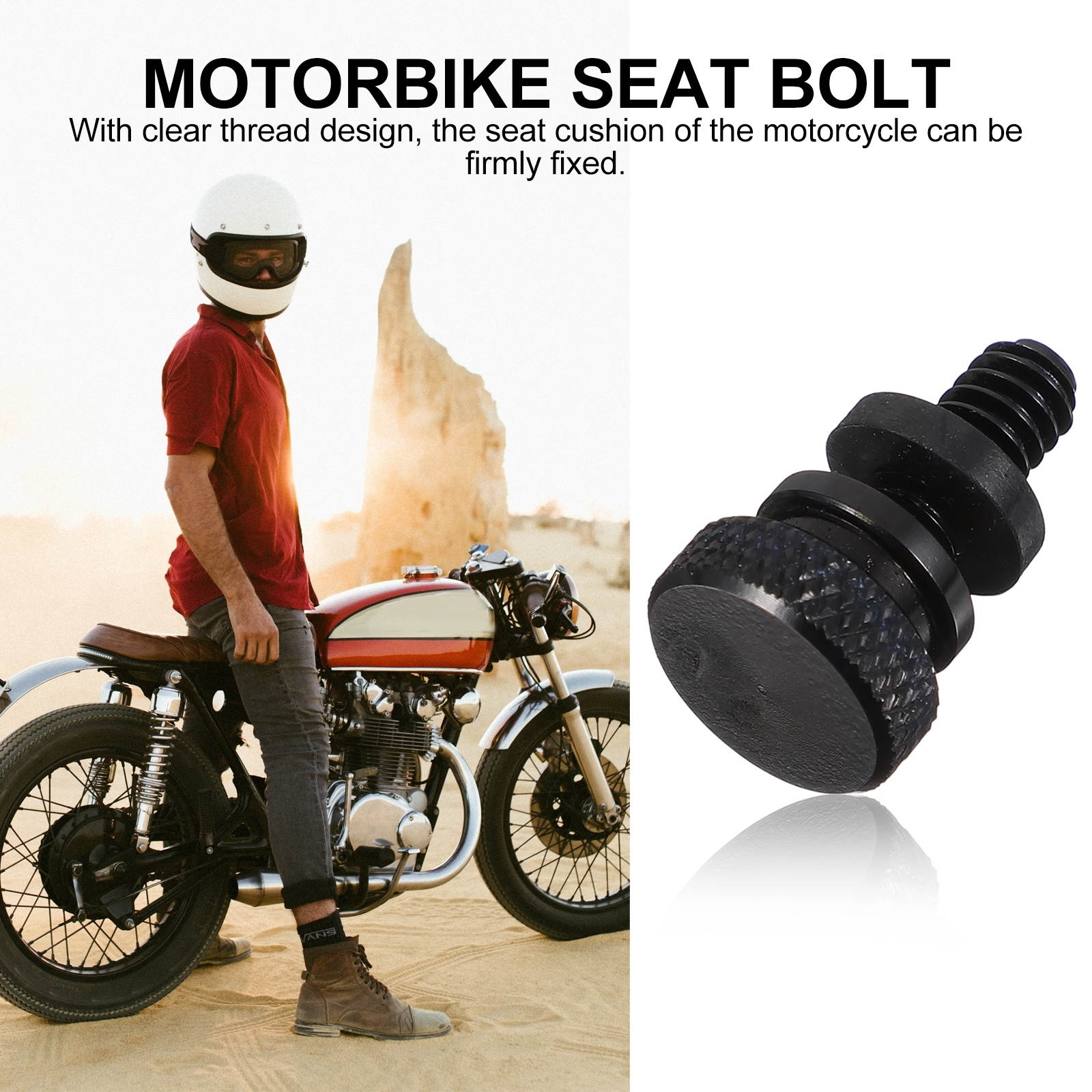 1Pc Durable Professional Fixed Accessory Motorcycle Seat Bolt Motorbike Seat Screw