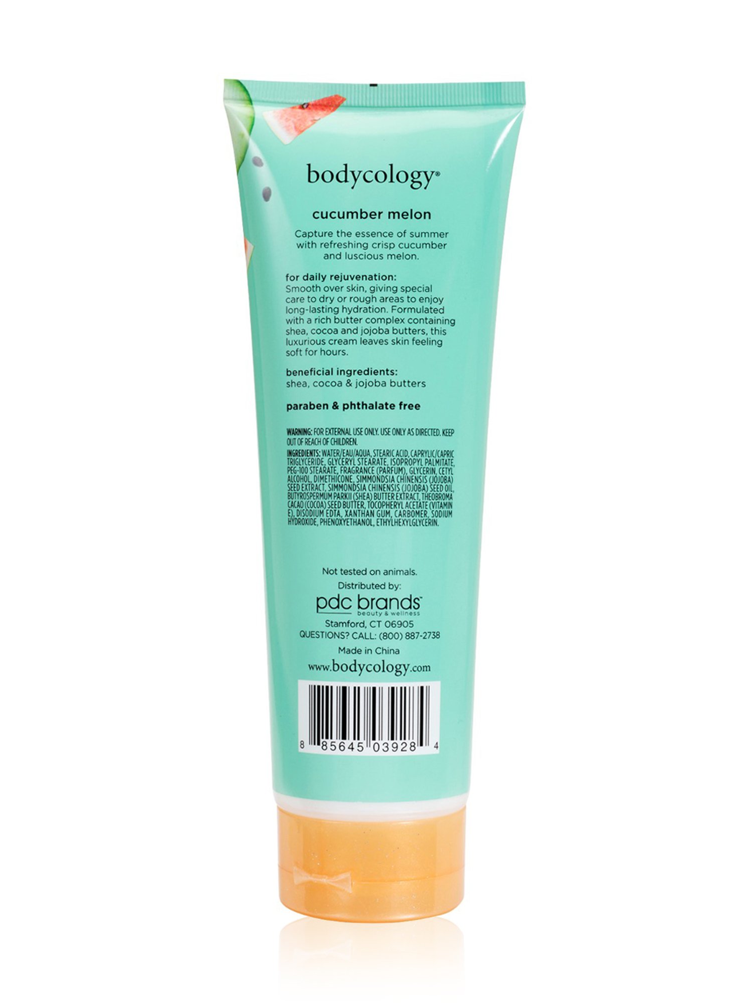 Bodycology Cucumber Melon Body Cream - 227 gm