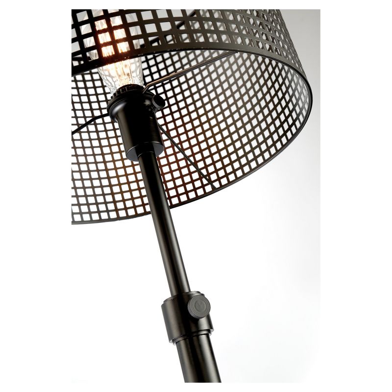 Hamilton Floor Lamp Black (Includes Light Bulb) - Lite Source