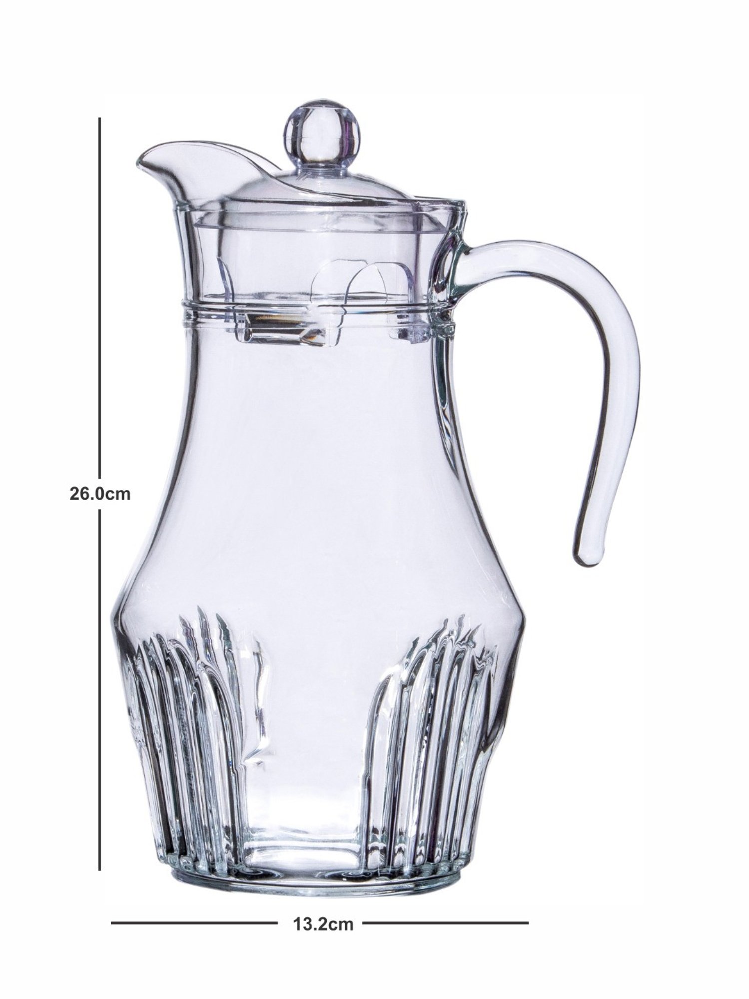 Luminarc Transparent Glass Beverage Serving Orient Jug