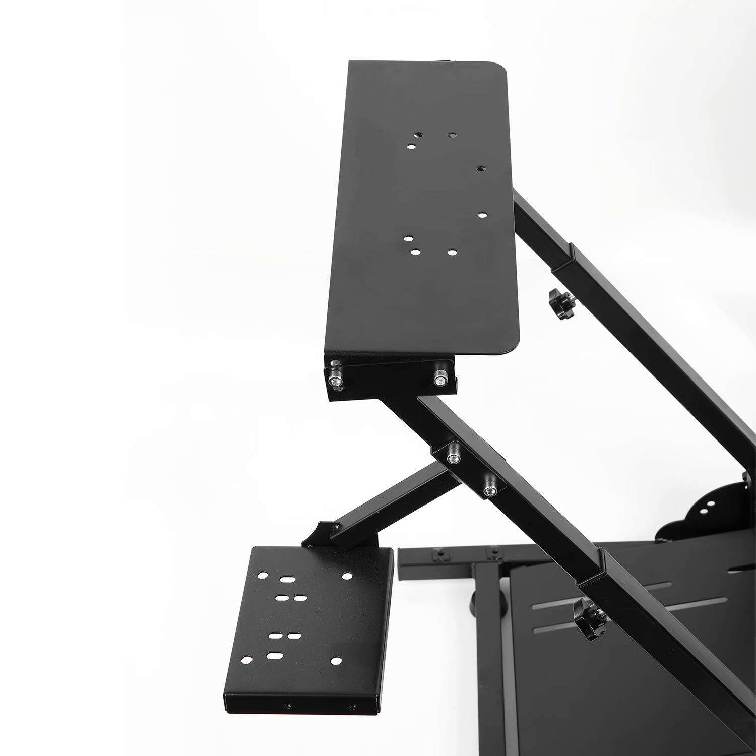 Adjustable Racing Steering Wheel Stand Pro Shifter Mount Fit for Logitech G25, G27, G29, G920 Racing Simulator Cockpit Video Game Accessories, Shifter Wheel Pedals NOT Included