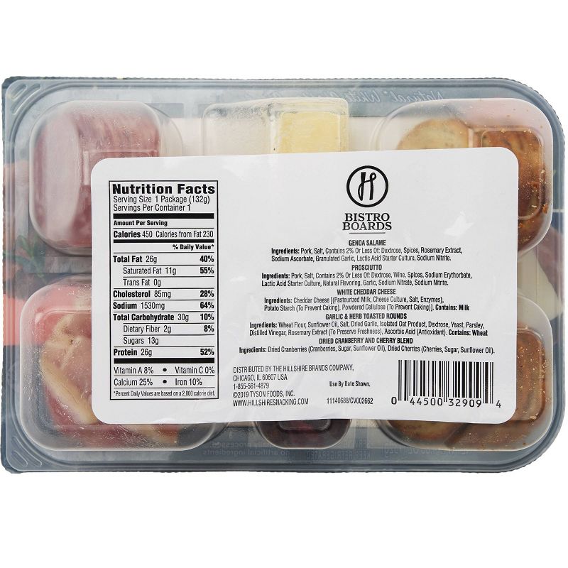 Hillshire Farm Prosciutto Bistro Board - 4.66oz