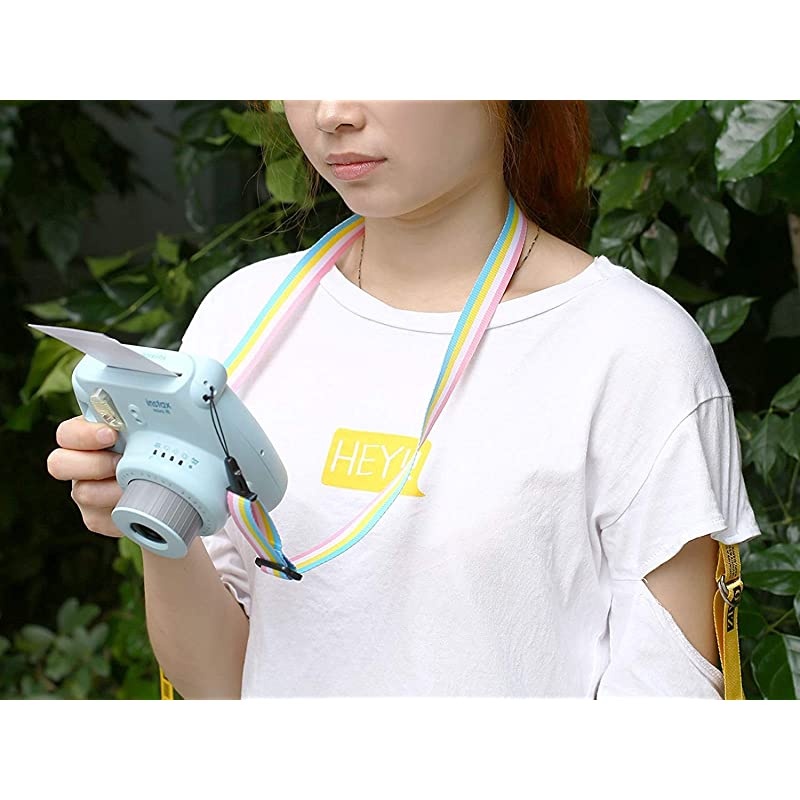 Instant Camera Accessories Bundle Compatible for Fujifilm Instax Mini 9/ Mini 8+/ Mini 8 Instant Film Camera. Includes Camera Case, Album, Frame, Stickers, Strap,etc - Galaxia