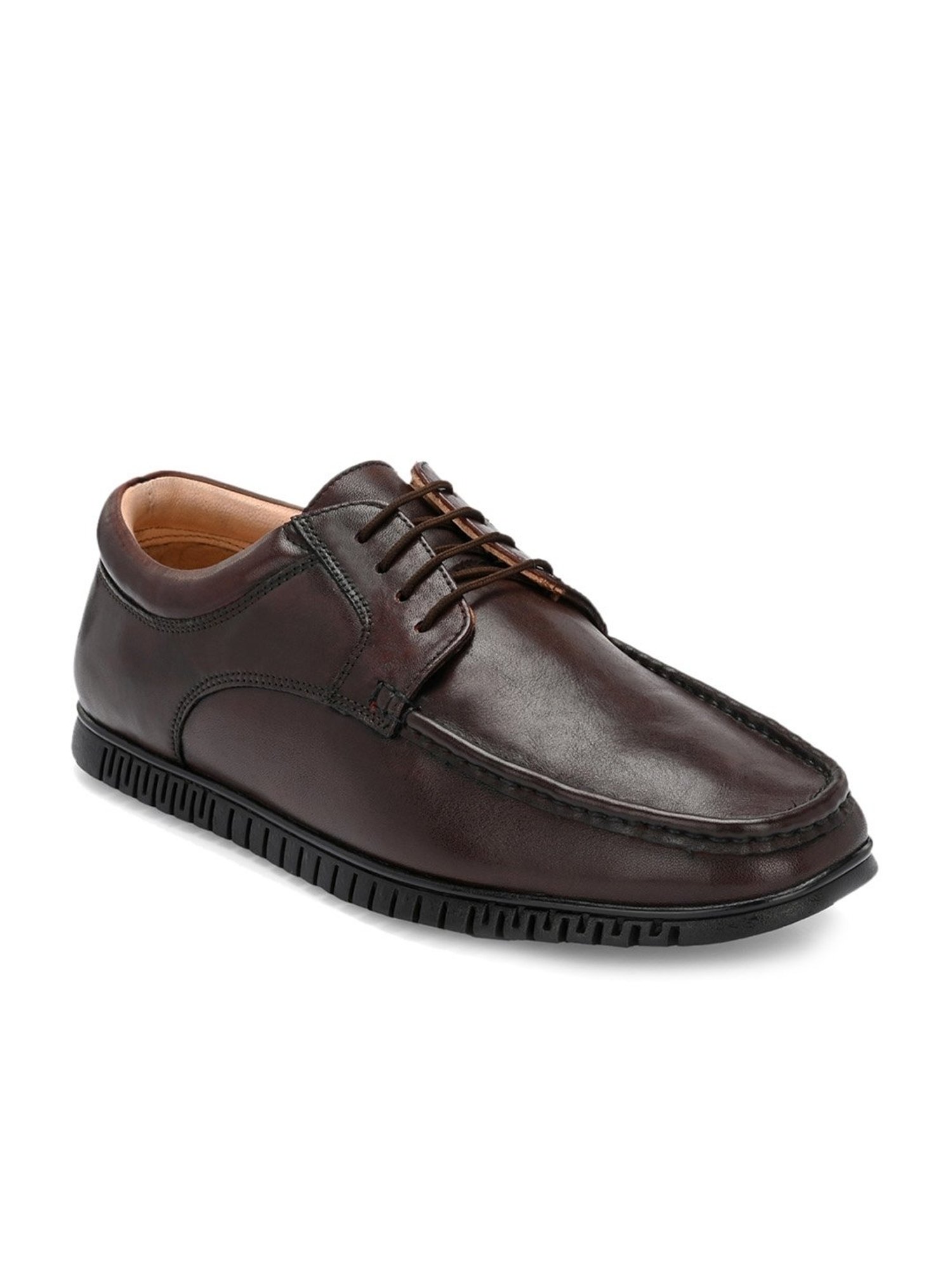 Clog London Men's Brown Derby Shoes