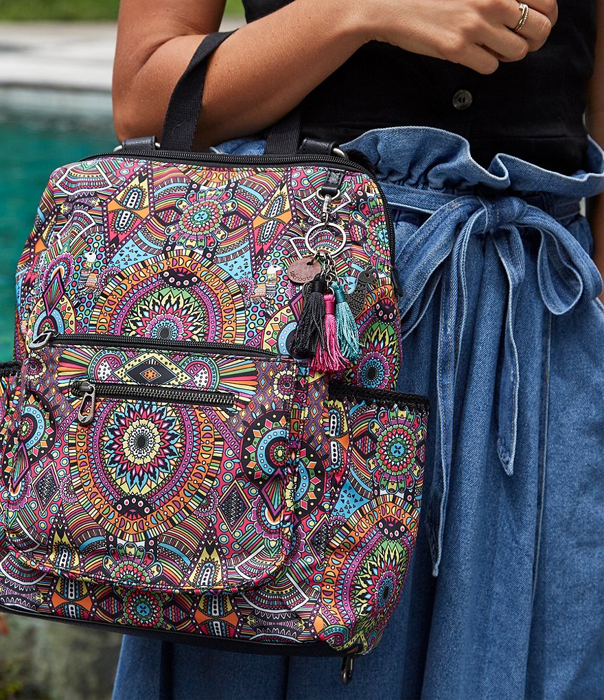 Sakroots Eco-Twill Loyola Convertible Backpack