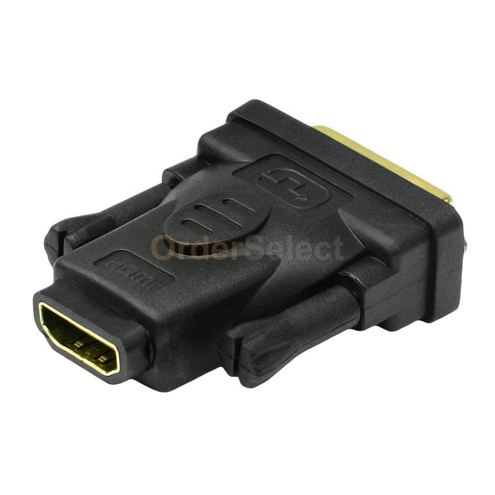 Fenzer DVI TO HDMI 1.4 1080p 4K 3D TV HDTV BLUERAY ADAPTER CONVERTER HD 100+SOLD