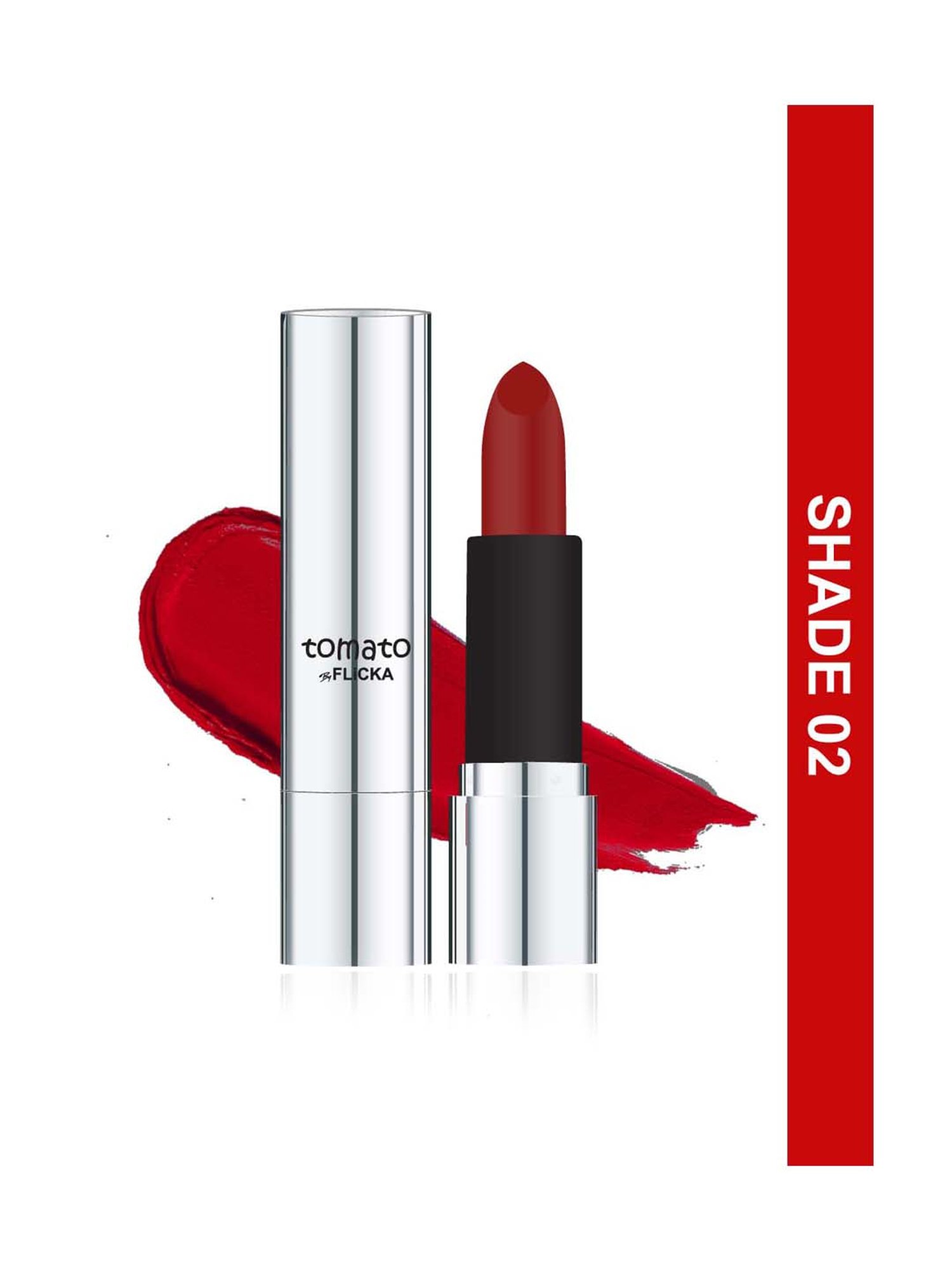 FLiCKA Tomato By FLiCKA Lipstick 02 - 4 gm
