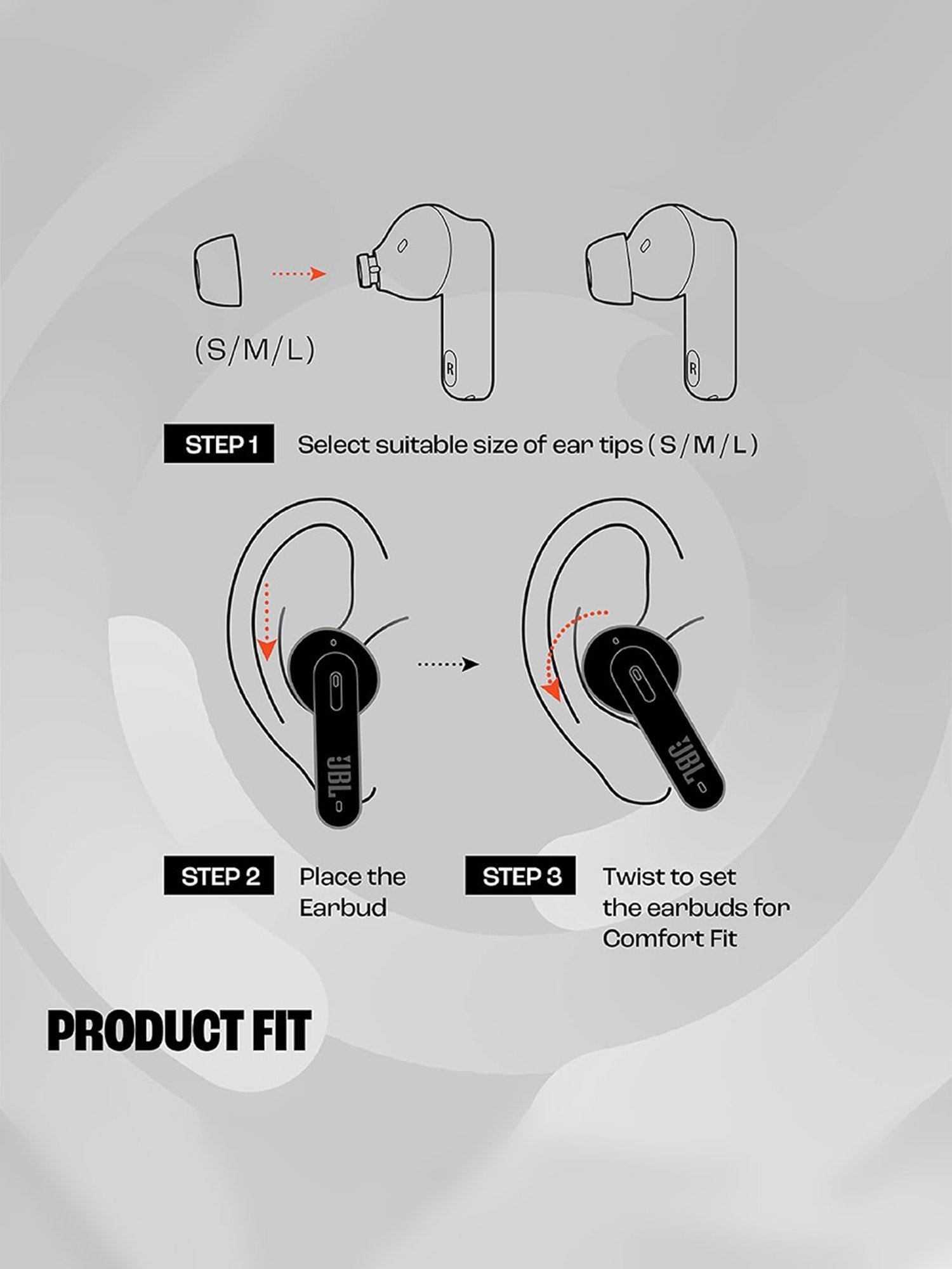 JBL Tune 230NC TWS In Ear ANC Earbuds with Mic & Massive 40 Hours Playtime (White, True Wireless)