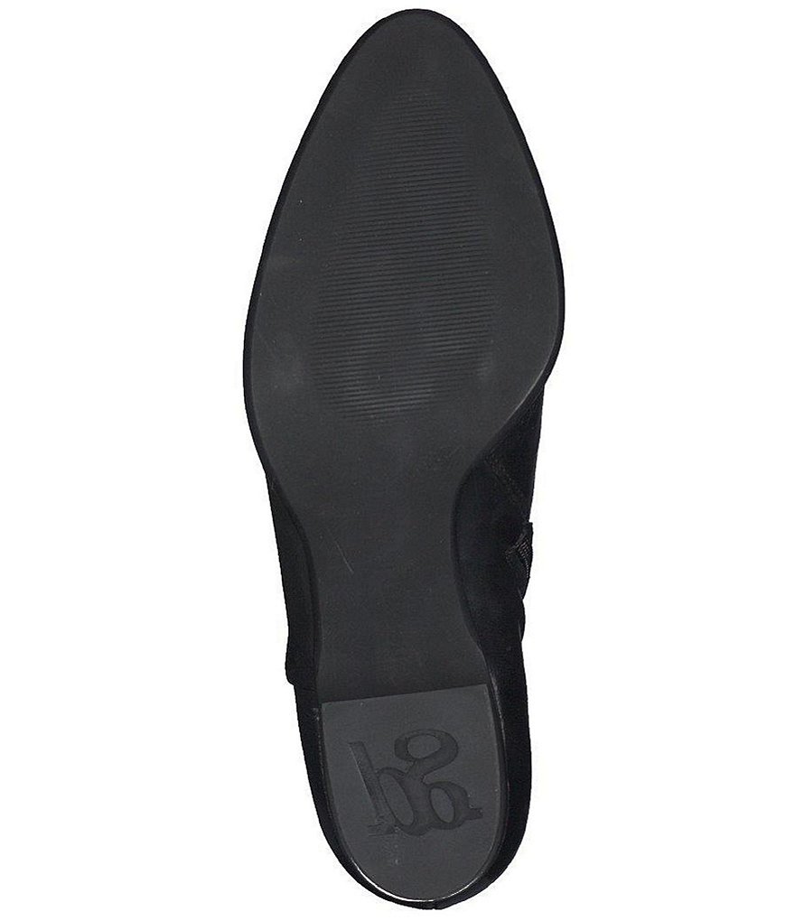 Paul Green Nelly Leather Block Heel Booties