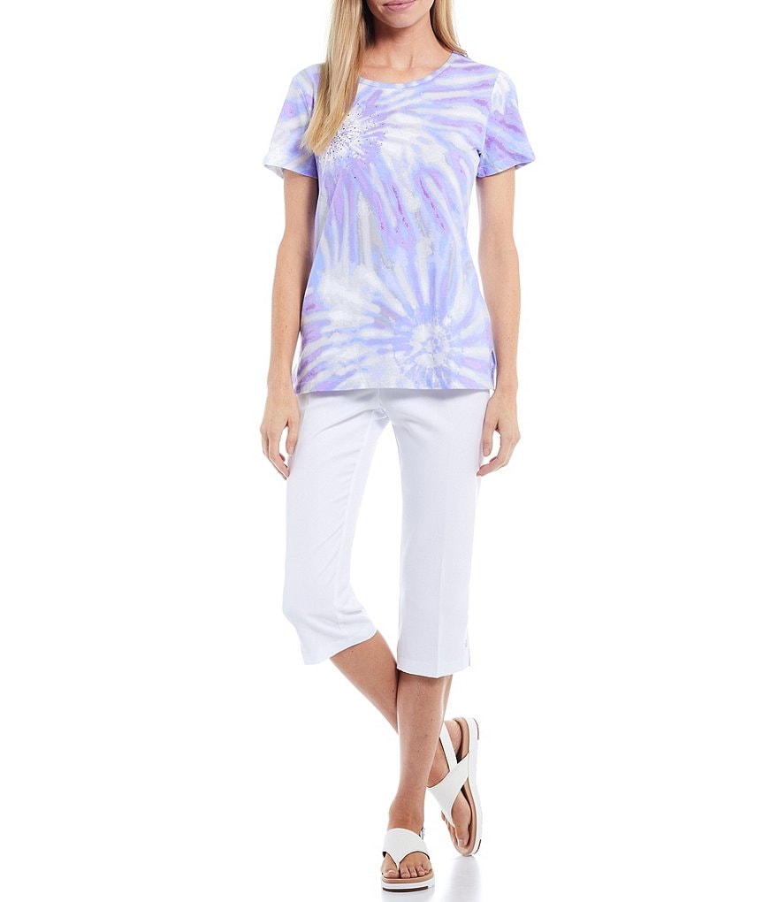 Joules Celina Short Sleeve V-Neck Knit Tee