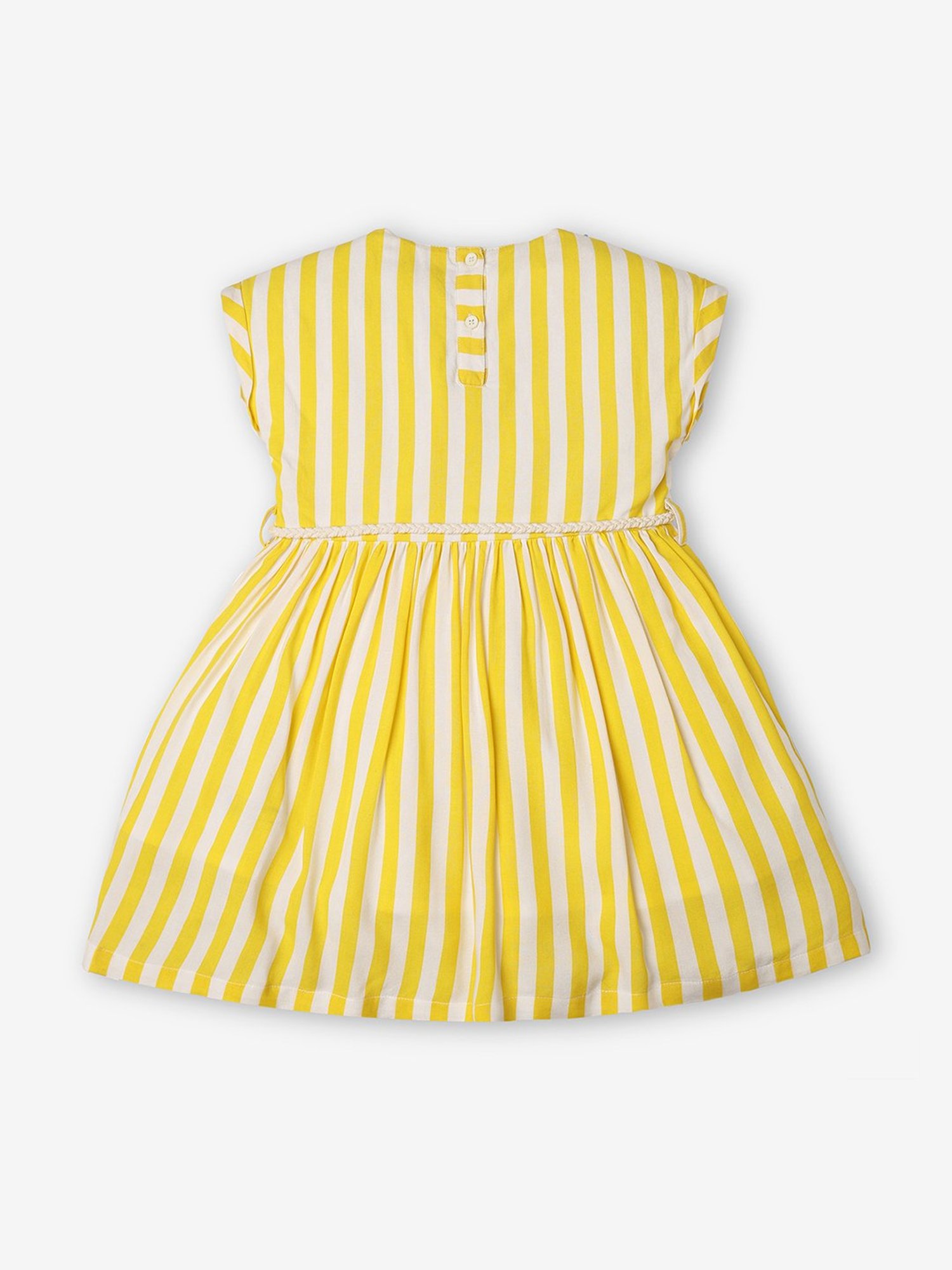 Budding Bees Kids Multicolor Floral Print Dress