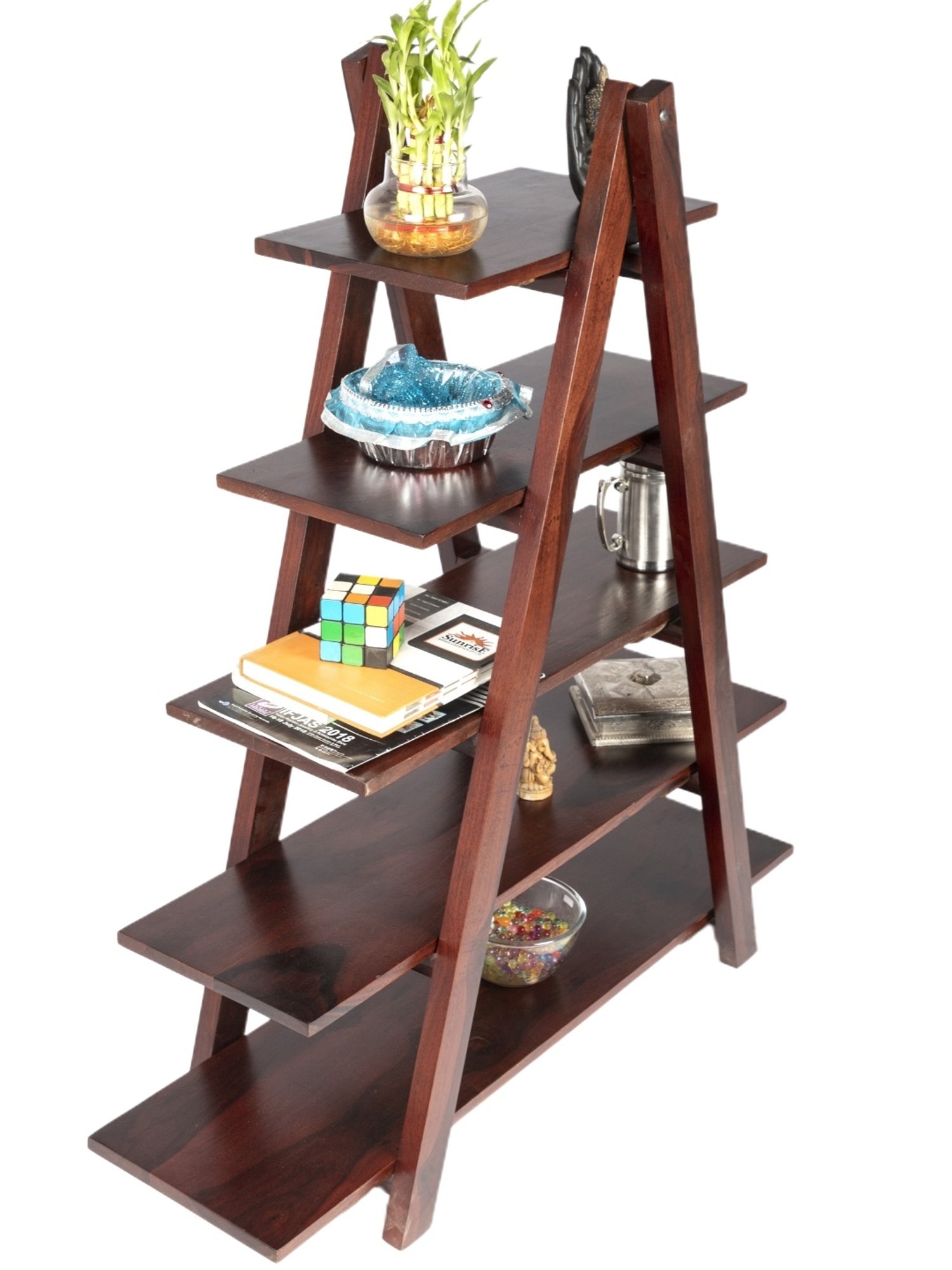 Artisans Rose Vote Hand-painted Multicolor Iron Ballot Box