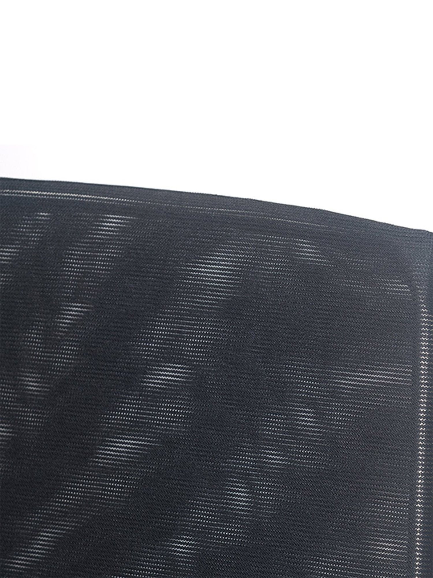 Nilkamal Thames Black Fabric Ergonomic High Back Mesh Office Chair with Height Adjustable