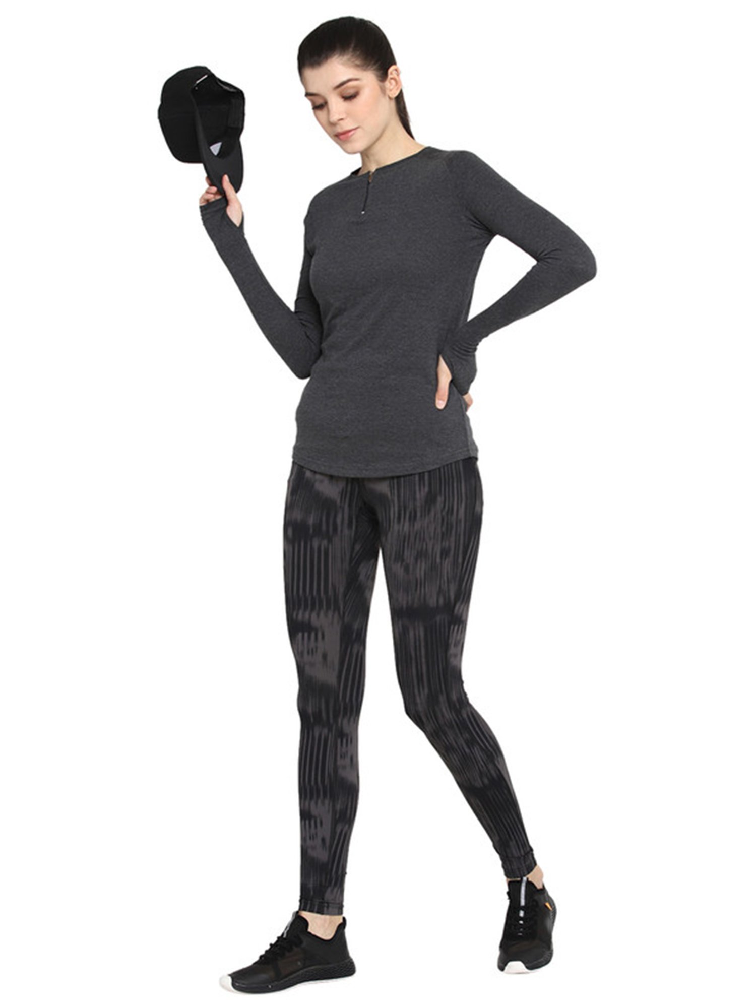 Appulse Charcoal & Maroon Cotton T-Shirt - Pack of 2