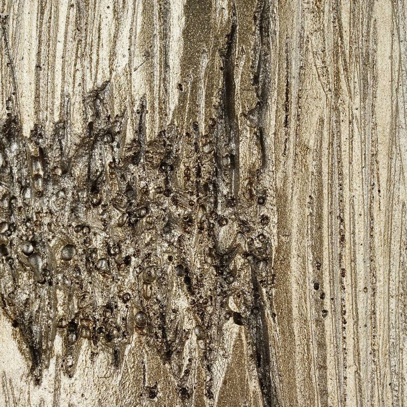 24" Faux Wood Table Lamp (Includes LED Light Bulb) Silver - Cresswell Lighting