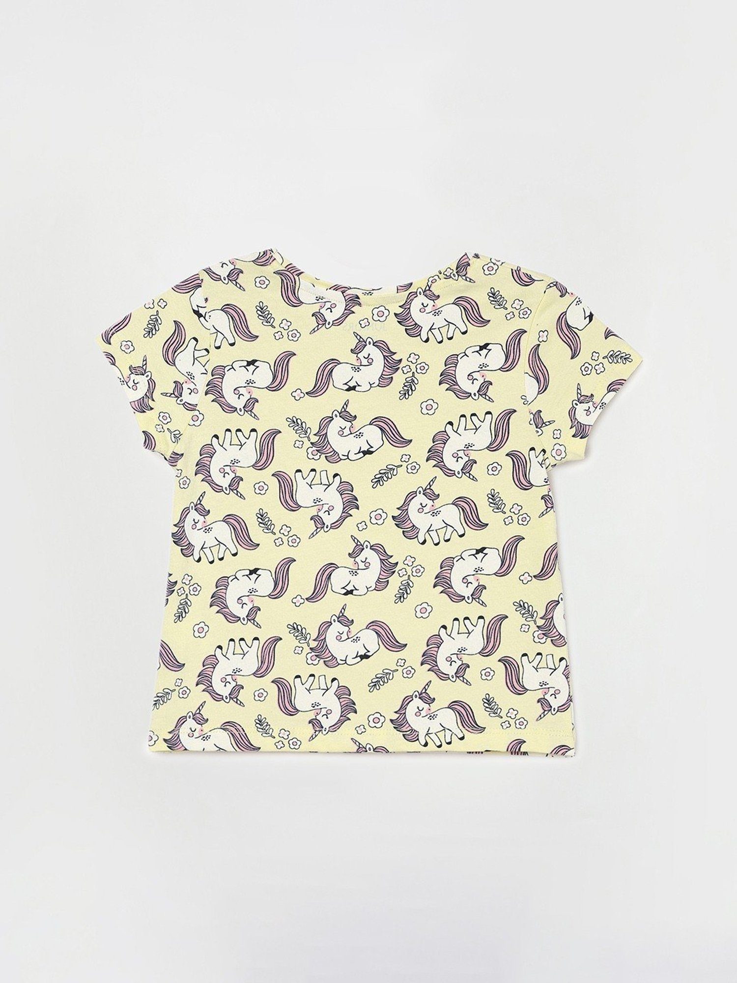 Ed-a-Mamma Baby Blue Printed Top