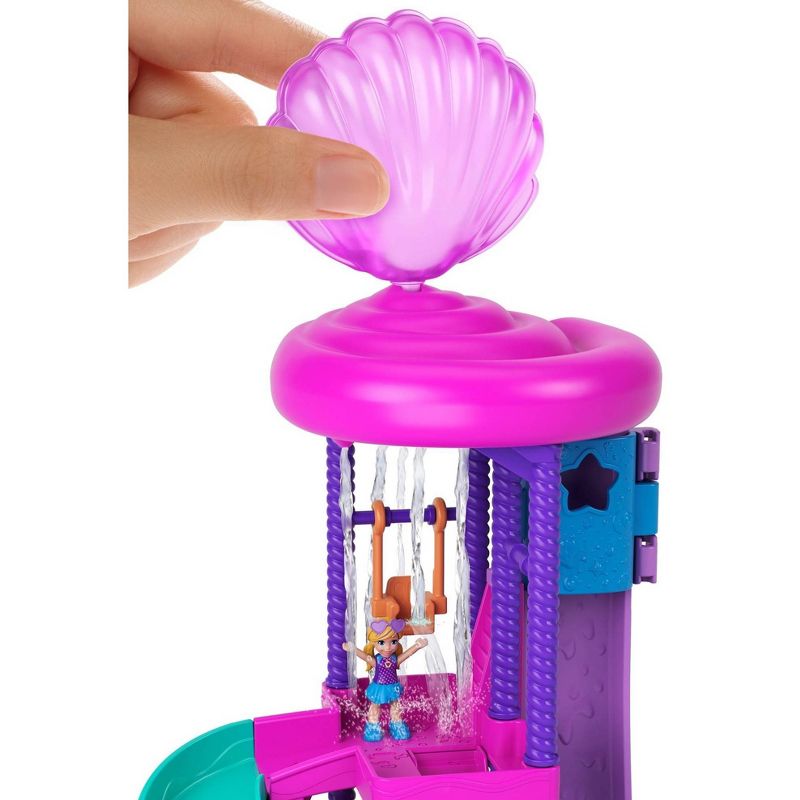 Polly Pocket Pollyville Super Slidin' Water Park Playset