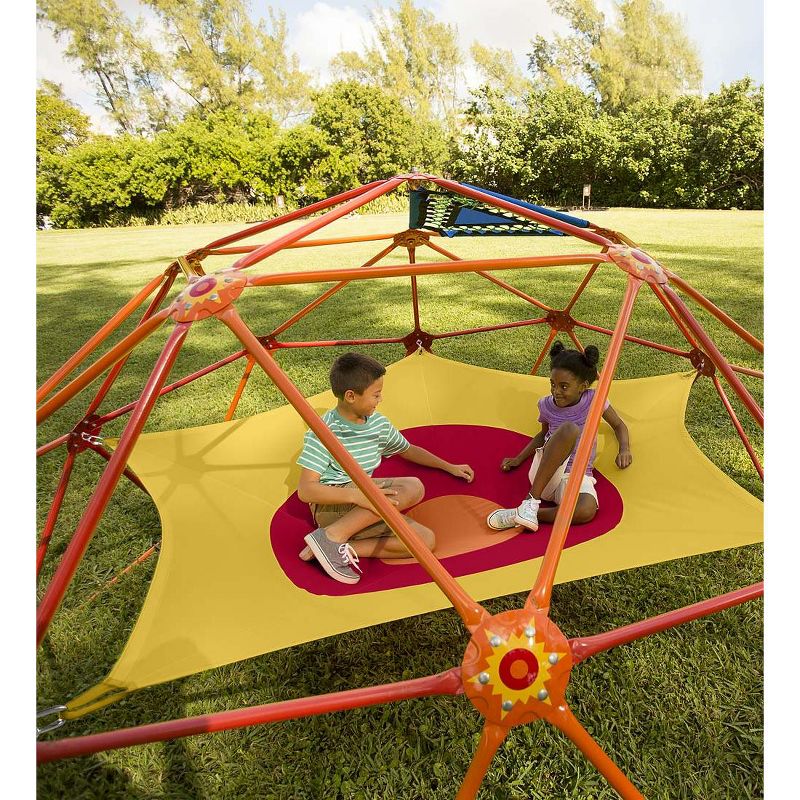 Funphix Climbing Gym Jungle Construction Buildable Indoor Outdoor Kids STEM Learning Toy Set Play Structure for Ages 2 through 12 Years, Multicolor