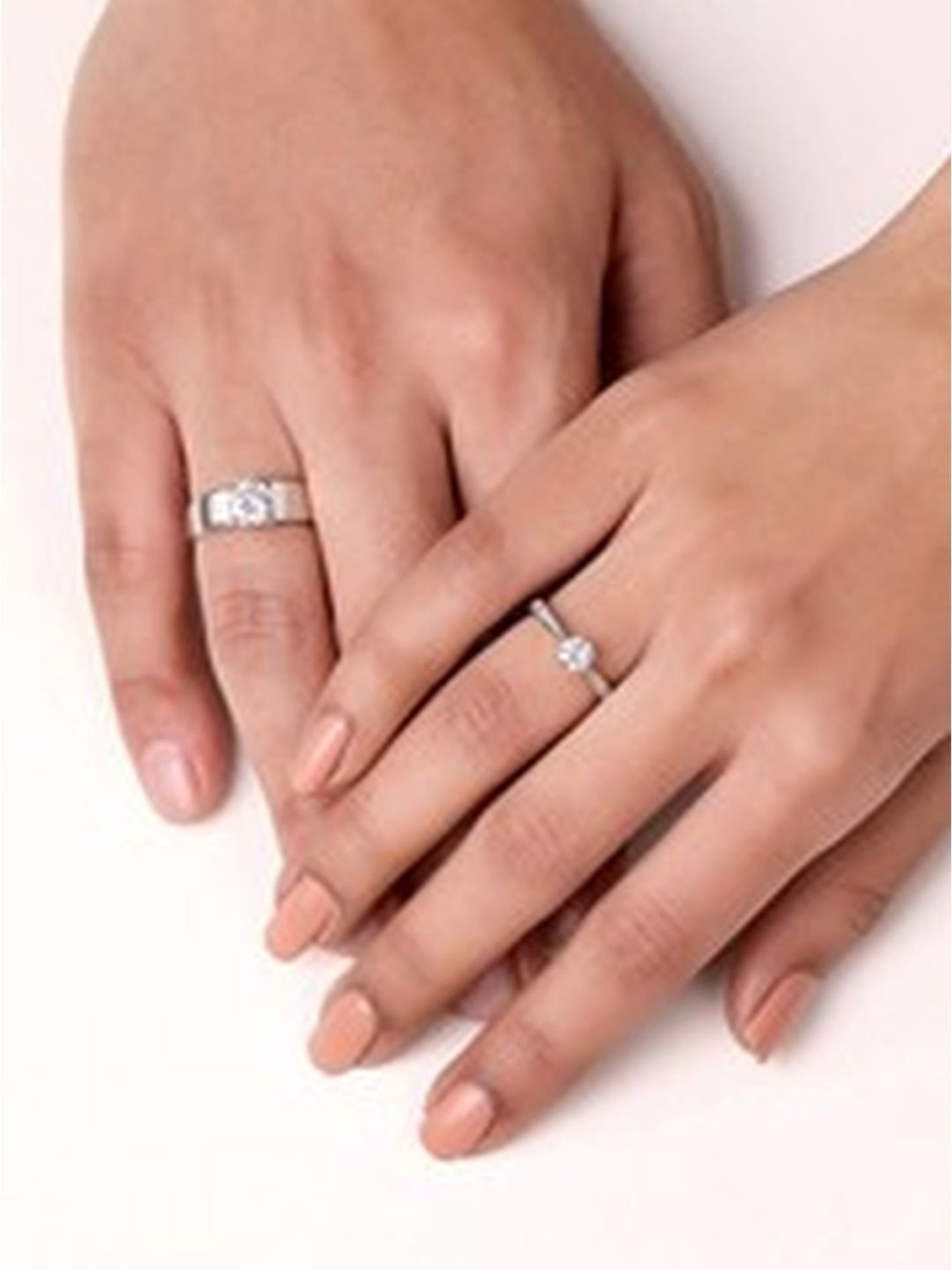 March by FableStreet 92.5 Sterling Silver Zircon Ring for Women