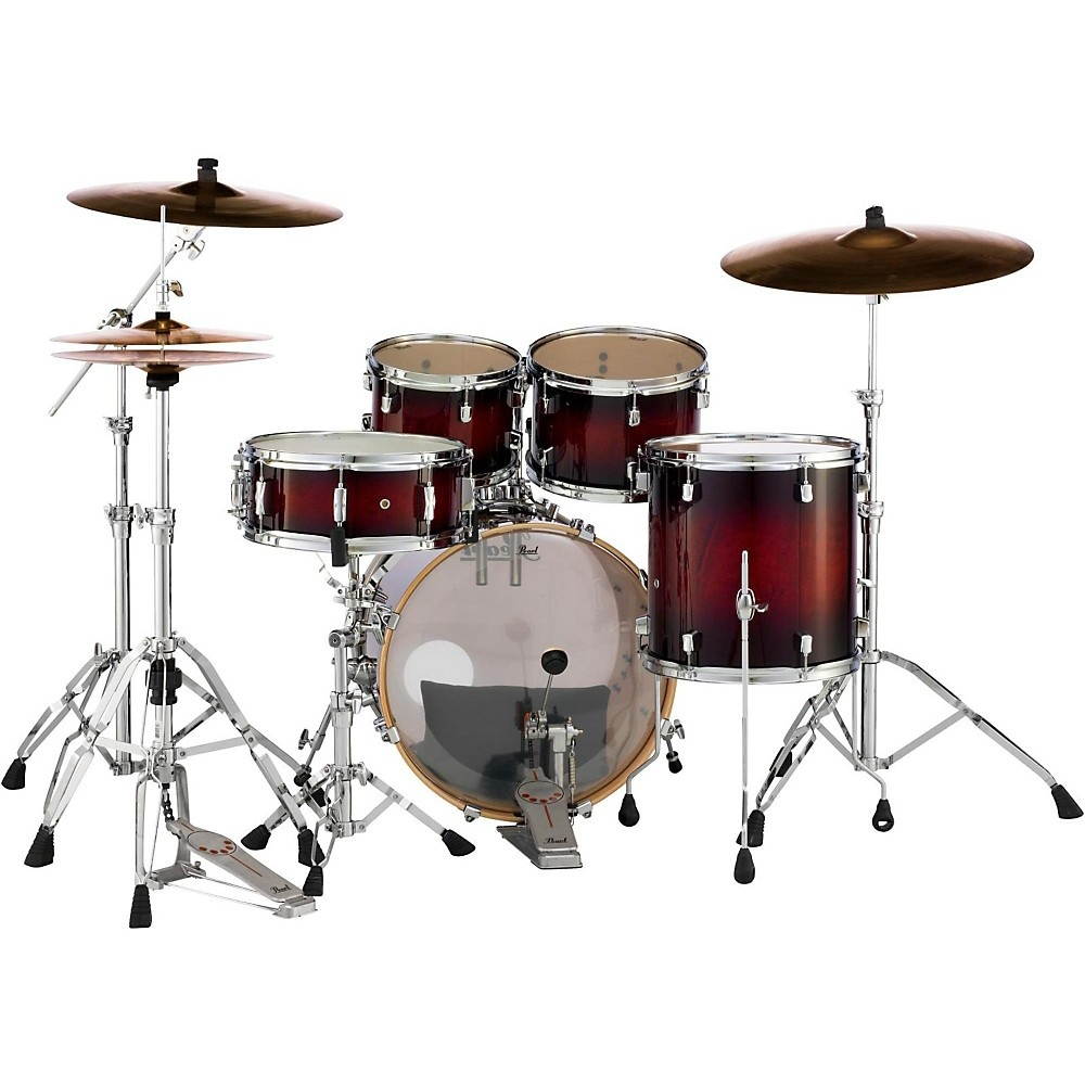 Pearl Decade Maple 5-Piece Shell Pack Gloss Deep Red Burst
