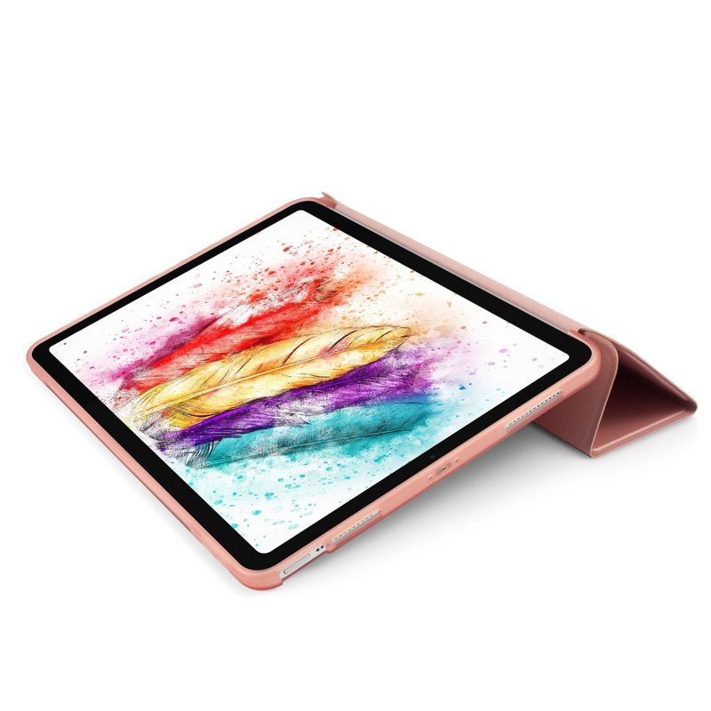 Insten - Tablet Cover Case Compatible with iPad Air 4 10.9 2020, Magnetic Auto Wake/Sleep, Soft Slim Lightweight, Rose Gold