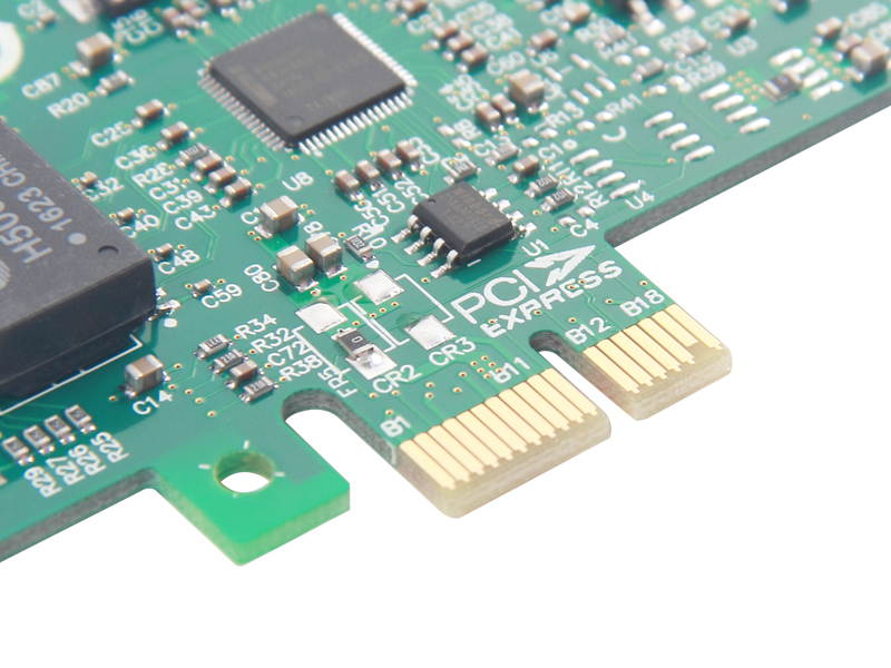 1G Gigabit CT Desktop PCI-e Network Adapter (NIC) for Intel 82574L Chip, Single Copper RJ45 Port, PCI-e X1, Compare to Intel EXPI9301CT / EXPI9301CTBLK