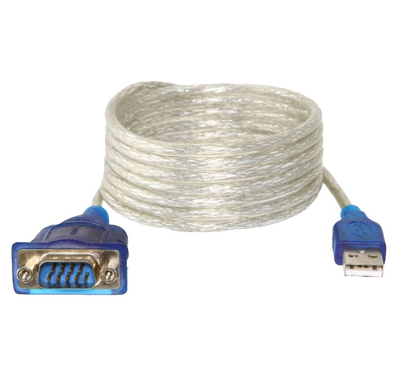 Sabrent Serial Cable - 6 ft Serial Data Transfer Cable - USB - 9-pin DB-9 Serial