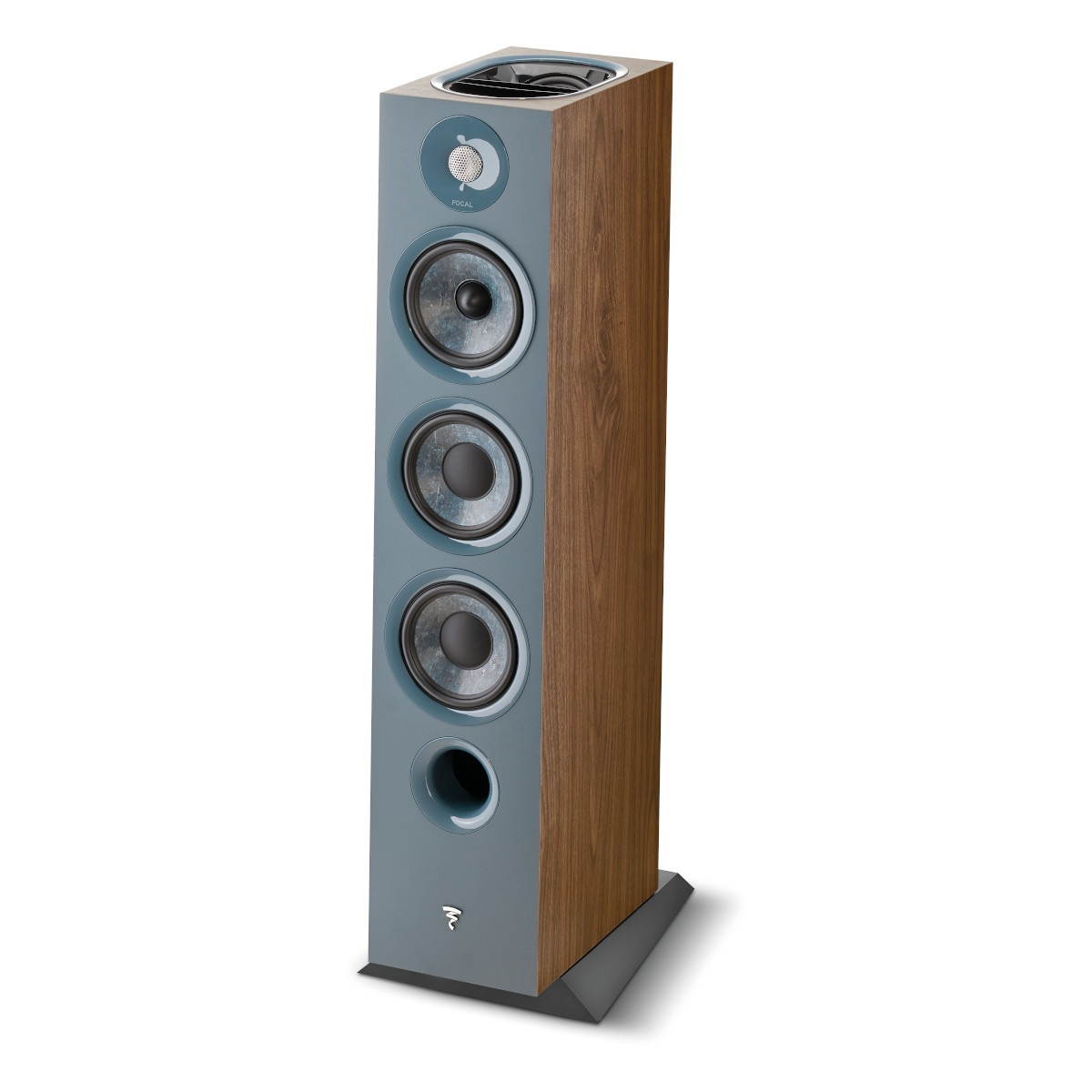 Focal Chora 5.1.2 Surround Sound Speaker Package with Built-In Dolby Atmos Modules (Dark Wood)