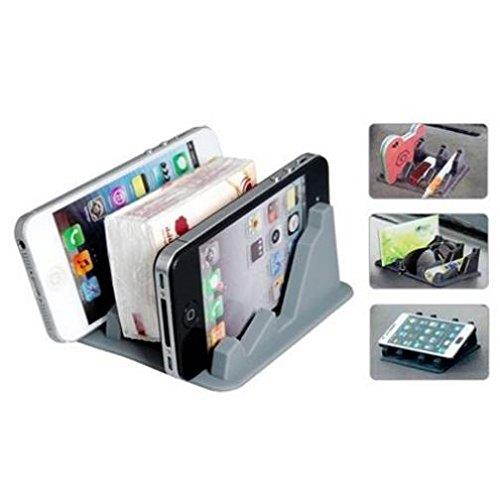 Car Non-Slip Dash-board Holder Stand Mount Vehicle Desktop Phone Dock Black for Consumer Cellular Alcatel Pop 3 - Consumer Cellular iPhone 5S - Consumer Cellular iPhone 6S