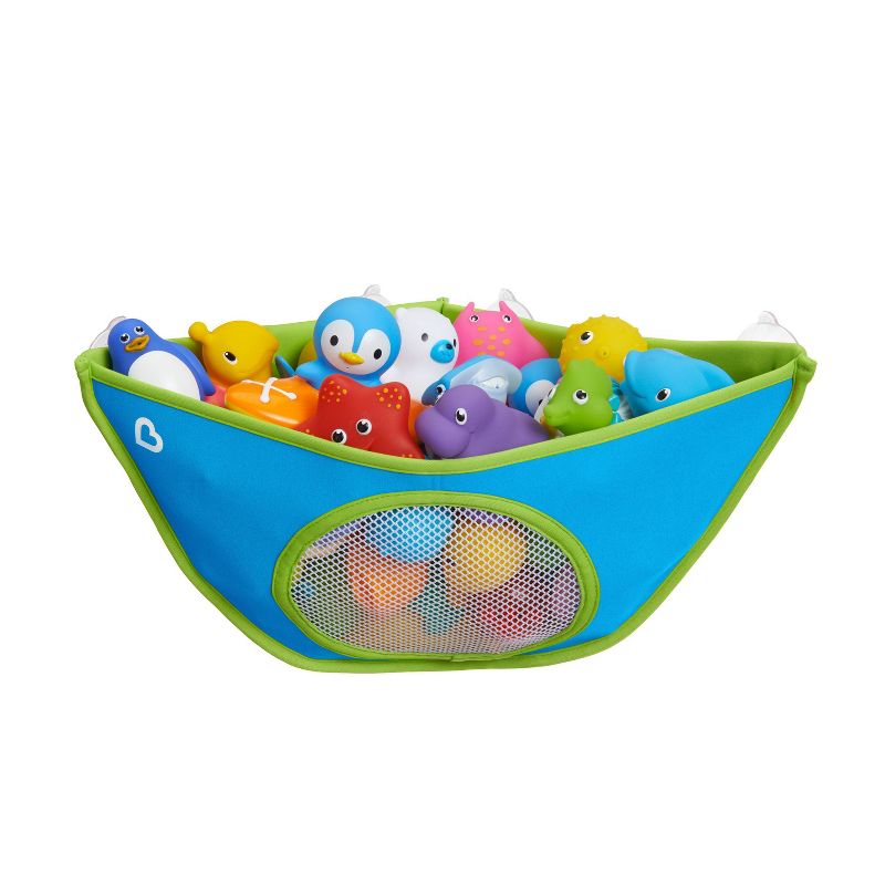 Munchkin High Dry Corner Bath Toy Organizer and Storage