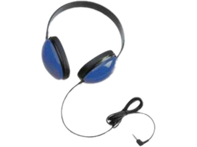 Califone 2800-BL Supra-aural Listening First Stereo Headphones, Black