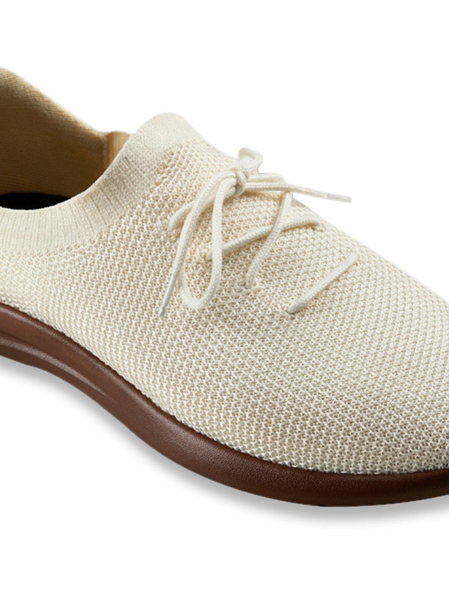 Neemans Women's RE LIVE Cream Sneakers