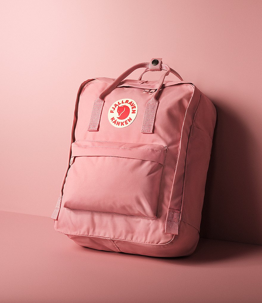 Fjallraven Kanken Water-Resistant Cotton Zipper Convertible Backpack