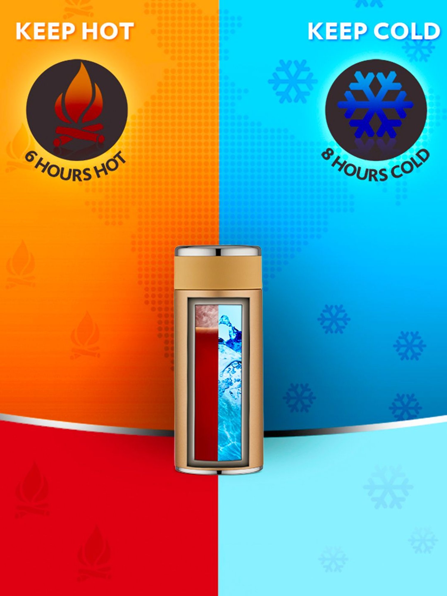 Milton Silver Stainless Steel Thermal Flask (1000 ml) - Set of 1