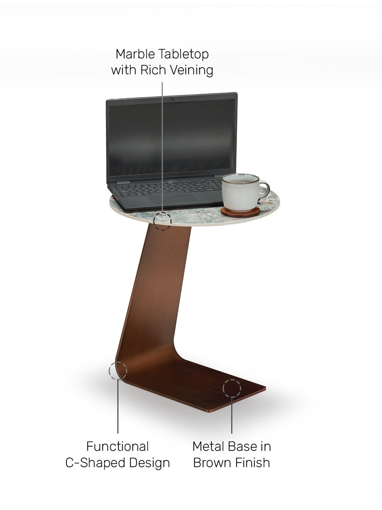 Artisans Rose Vote Hand-painted Multicolor Iron Ballot Box