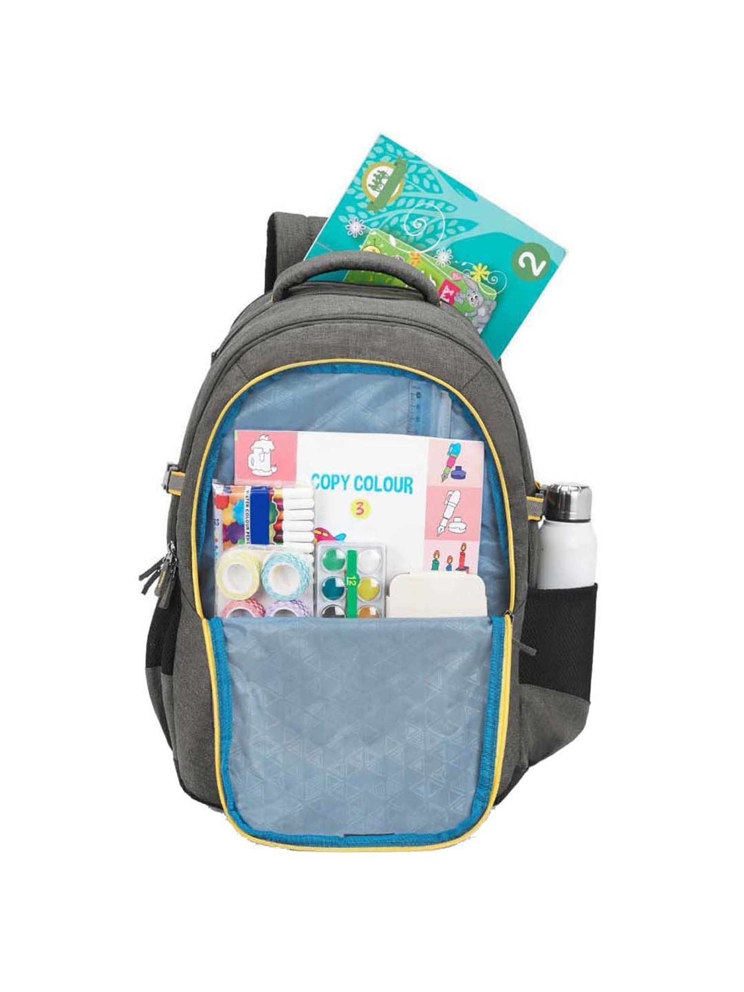 Aristocrat 32 Ltrs Grey Medium Backpack