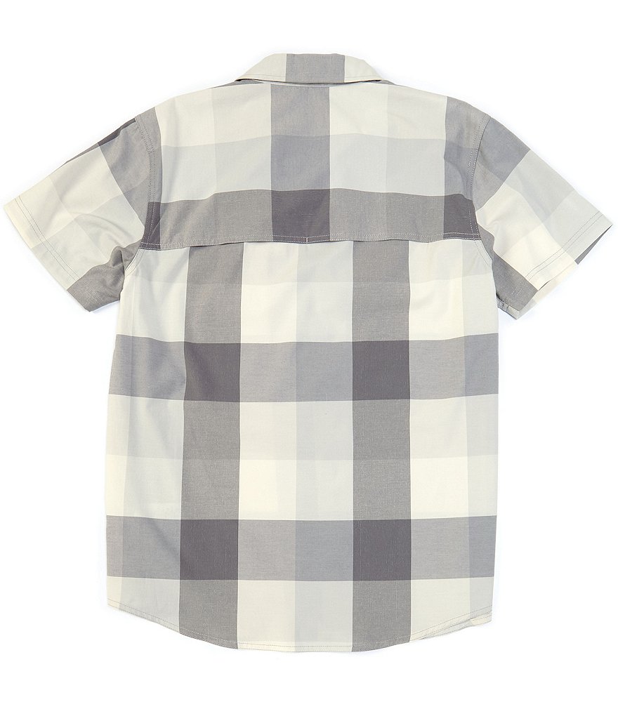 Prana Kirkwood Performance Stretch Short-Sleeve Recycled Materials Woven Shirt