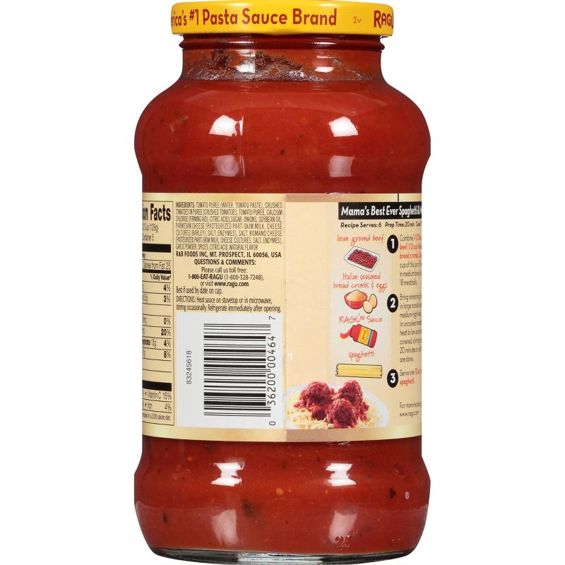 Ragu Cheesy Parmesan & Romano Pasta Sauce - 24oz
