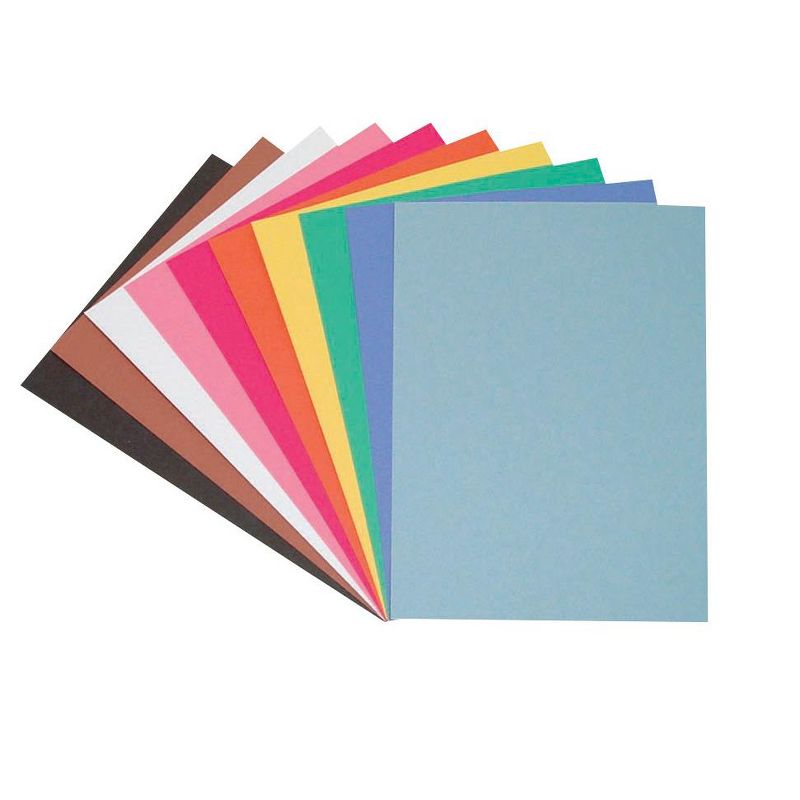 SunWorks Heavyweight Construction Paper, Assorted Sizes and Colors, 2000 Sheets
