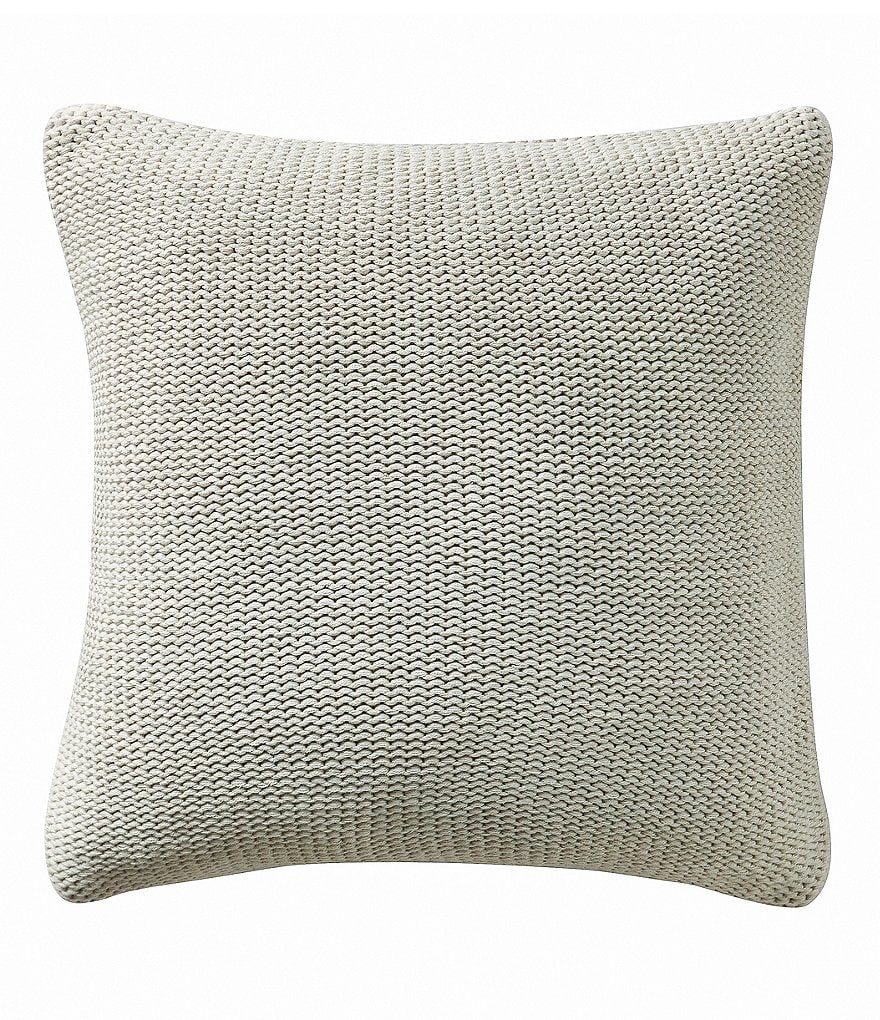 Highline Bedding Co. Driftwood Knit Square Pillow