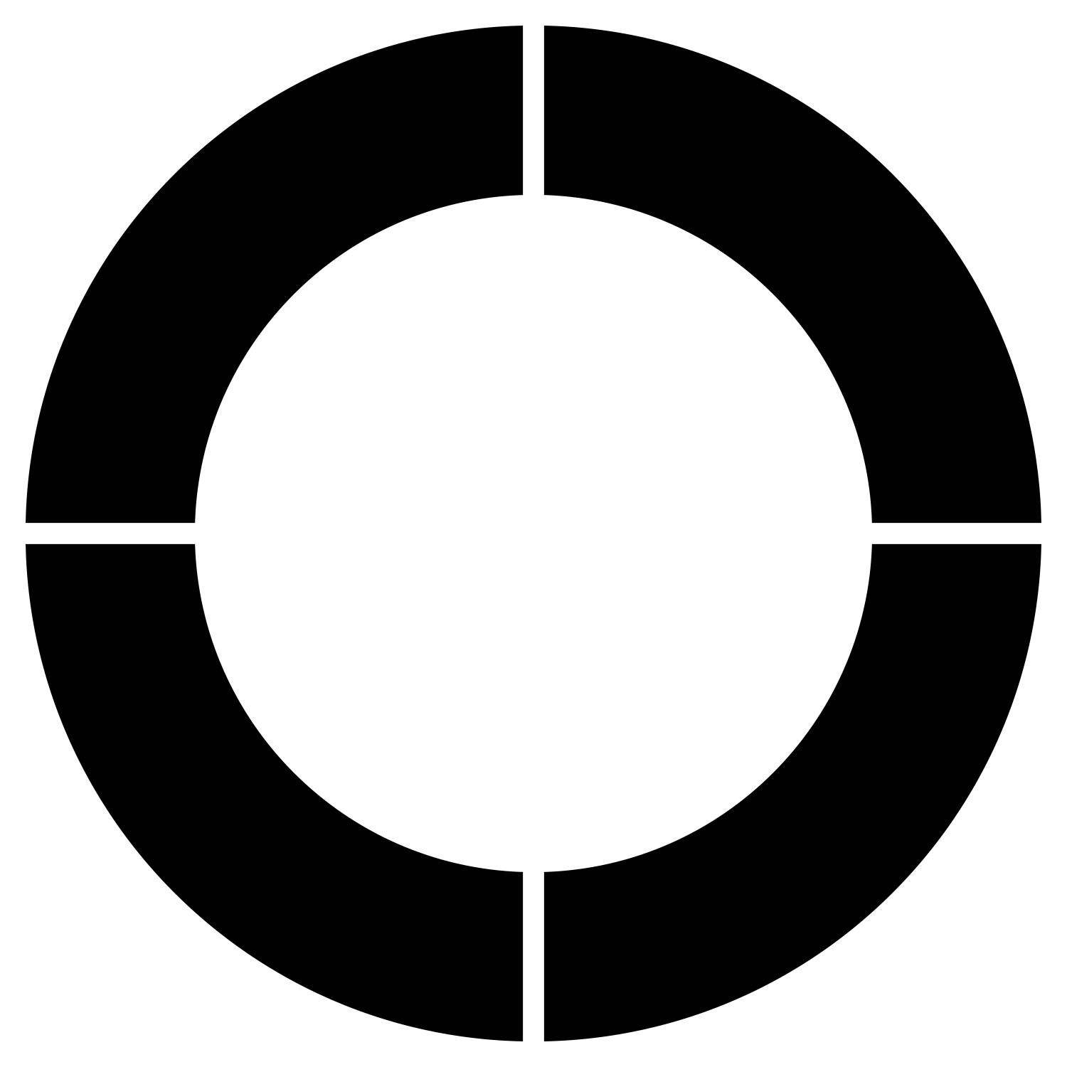 LiteMark Orange Removable 12 Inch Circle Kits - Makes 3 Circles