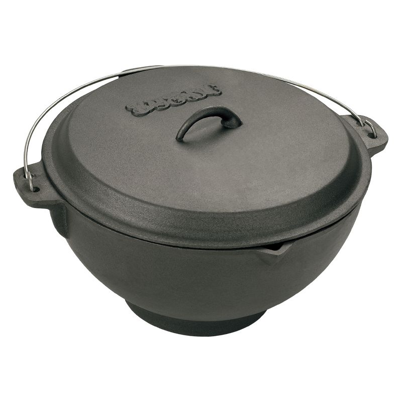 Bayou Classic Cast Iron 3 Gallon Jambalaya Pot with Lid