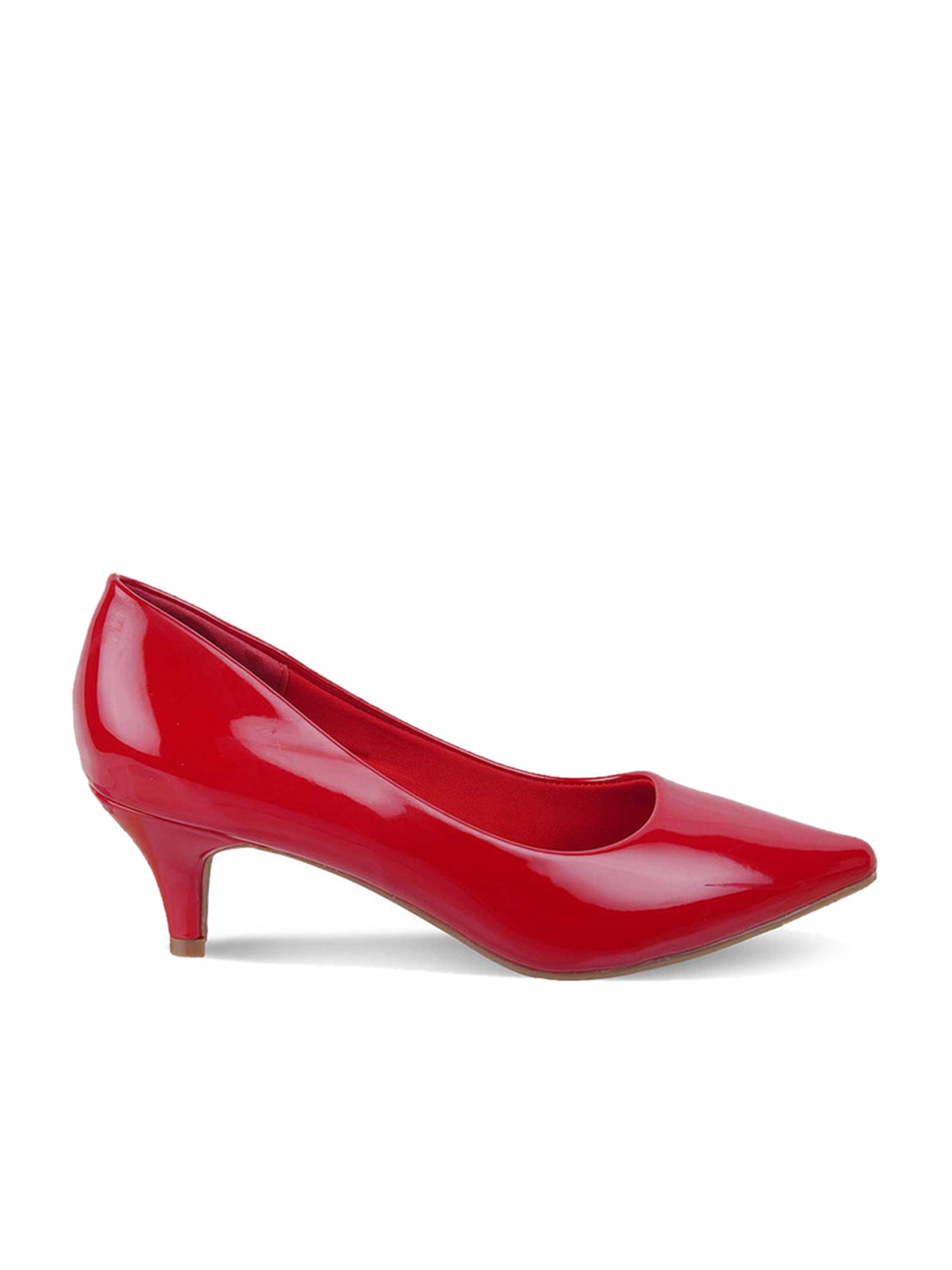 Tresmode Women's Red Stiletto Pumps