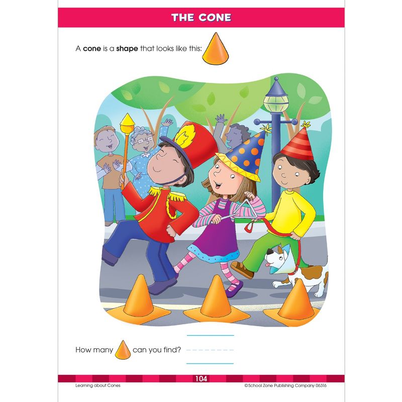 Big Kindergarten Workbook, Ages 5-6 (School Zone Publishing) (Paperback)