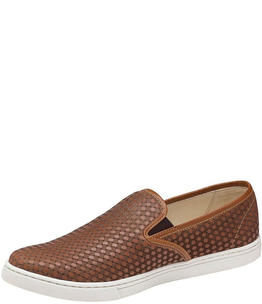 Johnston & Murphy Men's Tyler Weave Slip-Ons