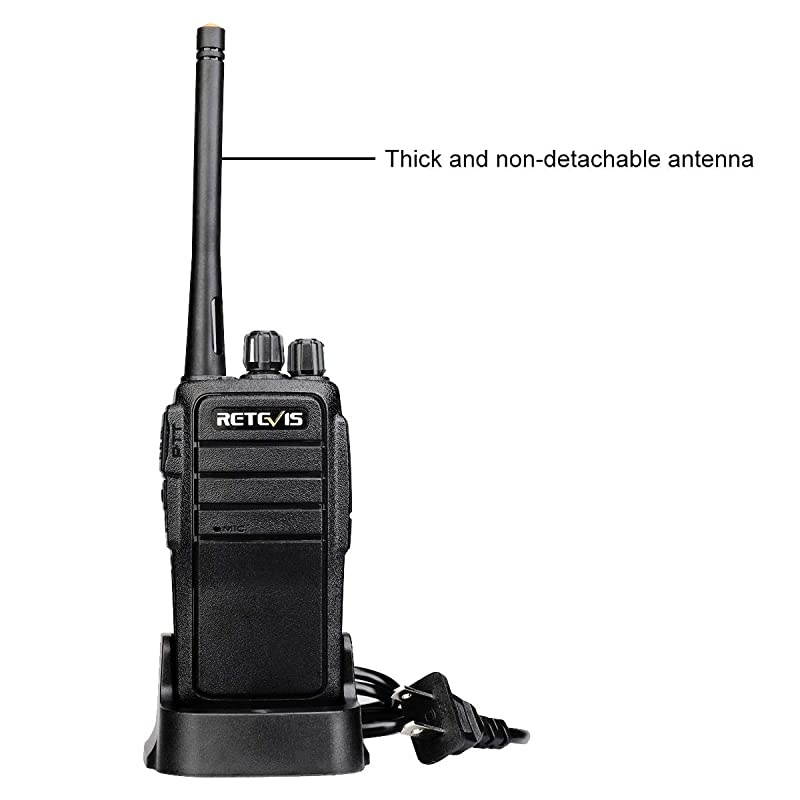 Case of 4 RT21 Walkie Talkies Adults Rechargeable Two Way Radios Long Range16 Channels VOX Scan Emergency 2Way Radio for Family and Small Organization Business