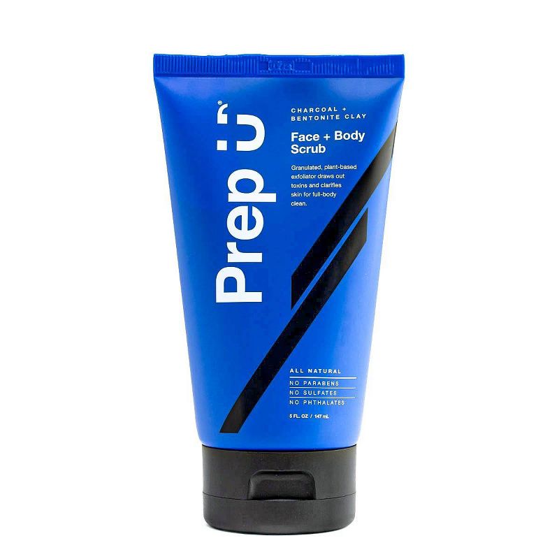 Prep U Charcoal Face + Body Scrub - Citrus Mint - 5 fl oz