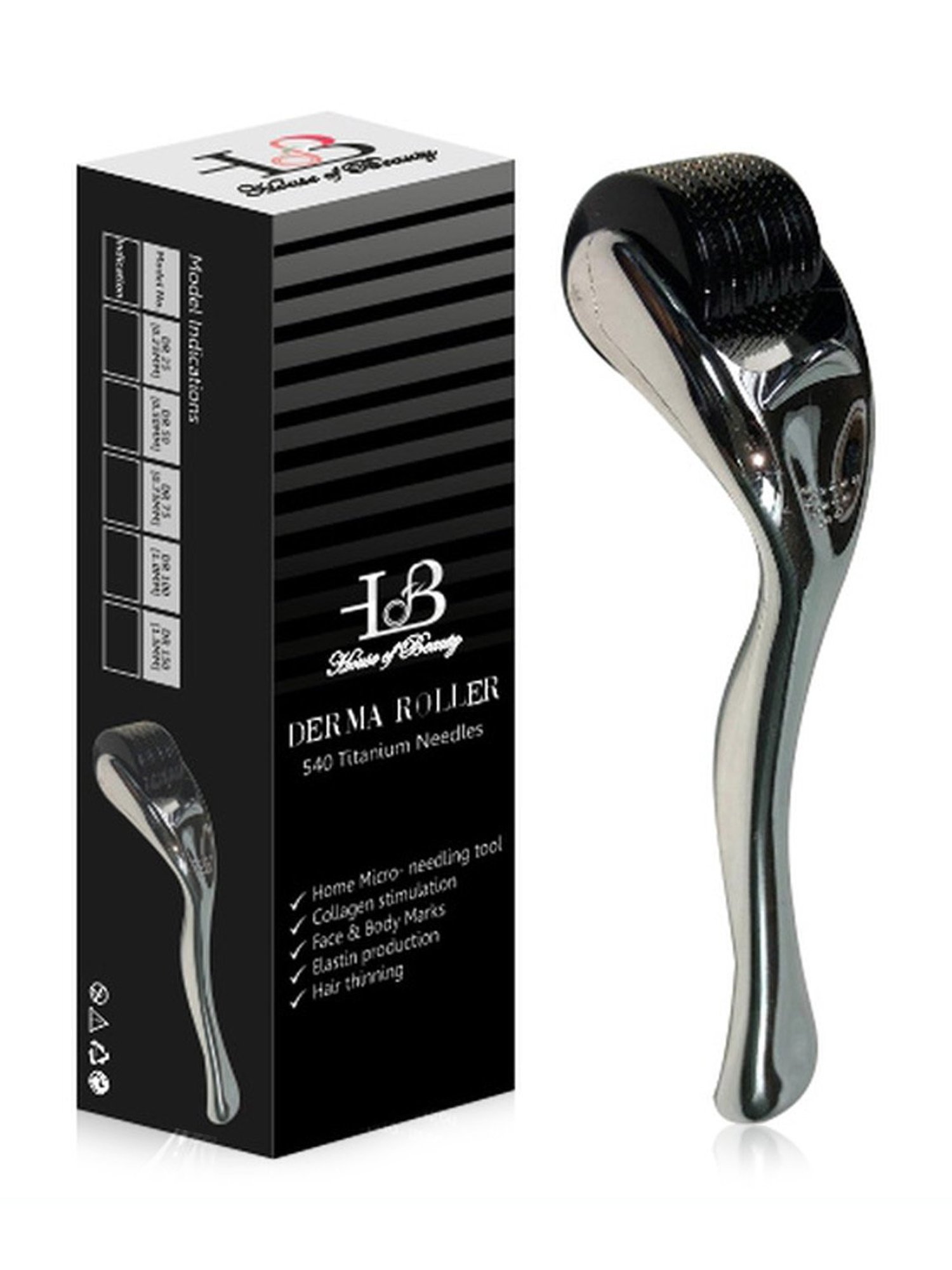 House of Beauty Derma Roller 0.5 mm - 75 gm