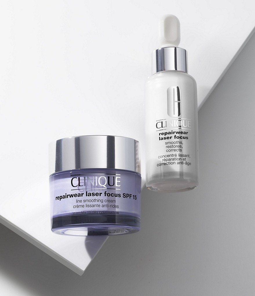 Clinique Repairwear Laser Focus&trade; Smooths, Restores, Corrects Face Serum